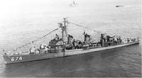 Photos of the USS Hunt DD-674